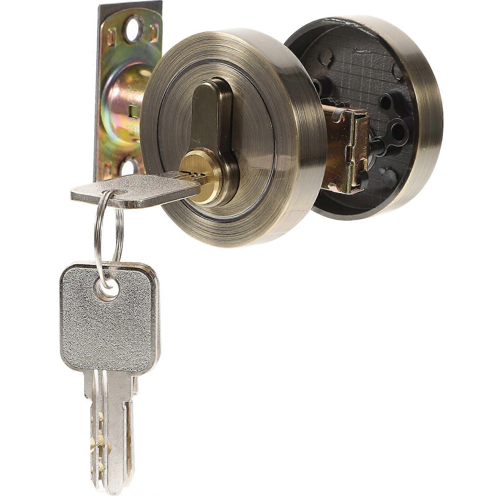 耐久性のある亜鉛合金素材で作られた住宅用セキュリティデッドボルト