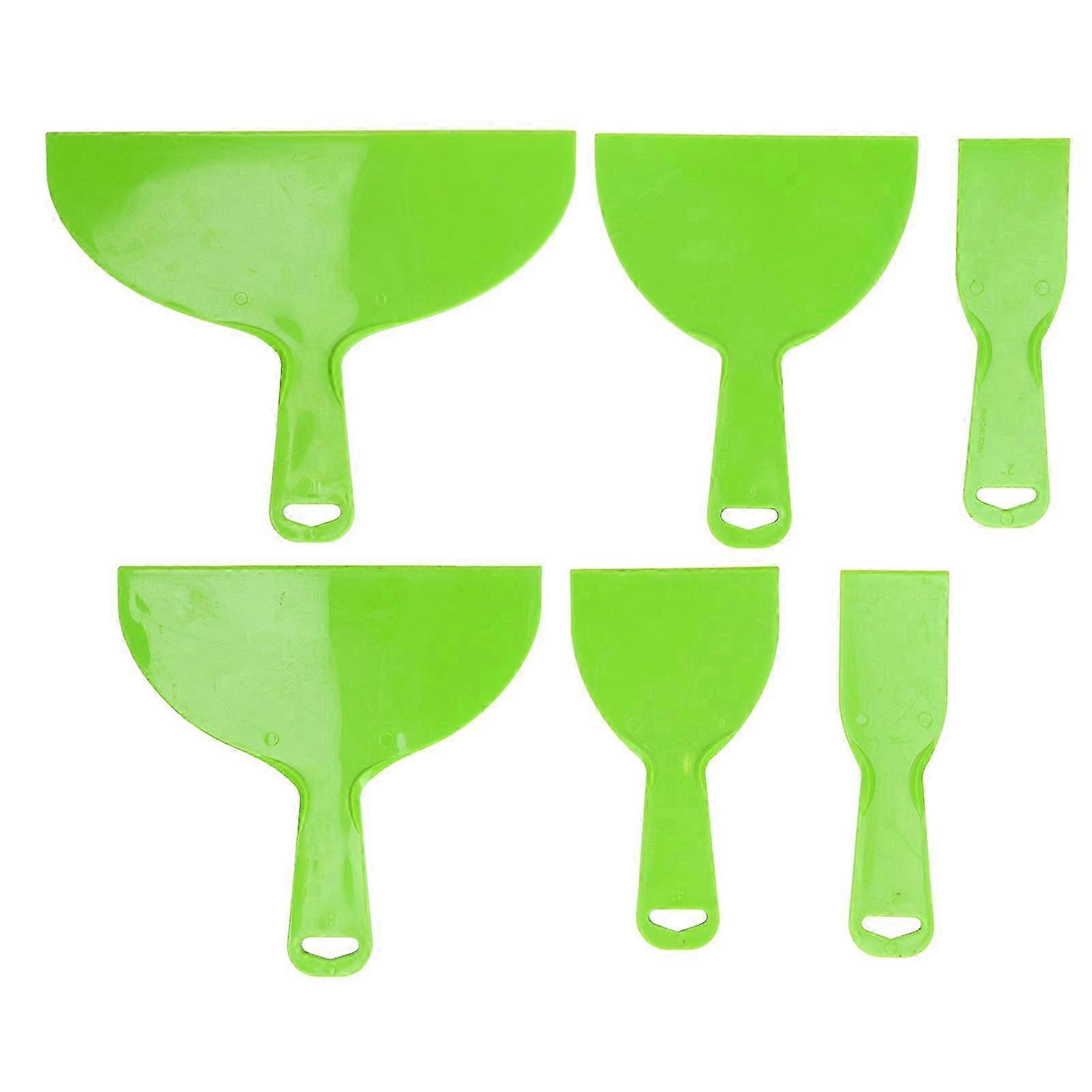 6Pcs Putty Knife ABS Spackle Scraper Set for Paint Wallpaper