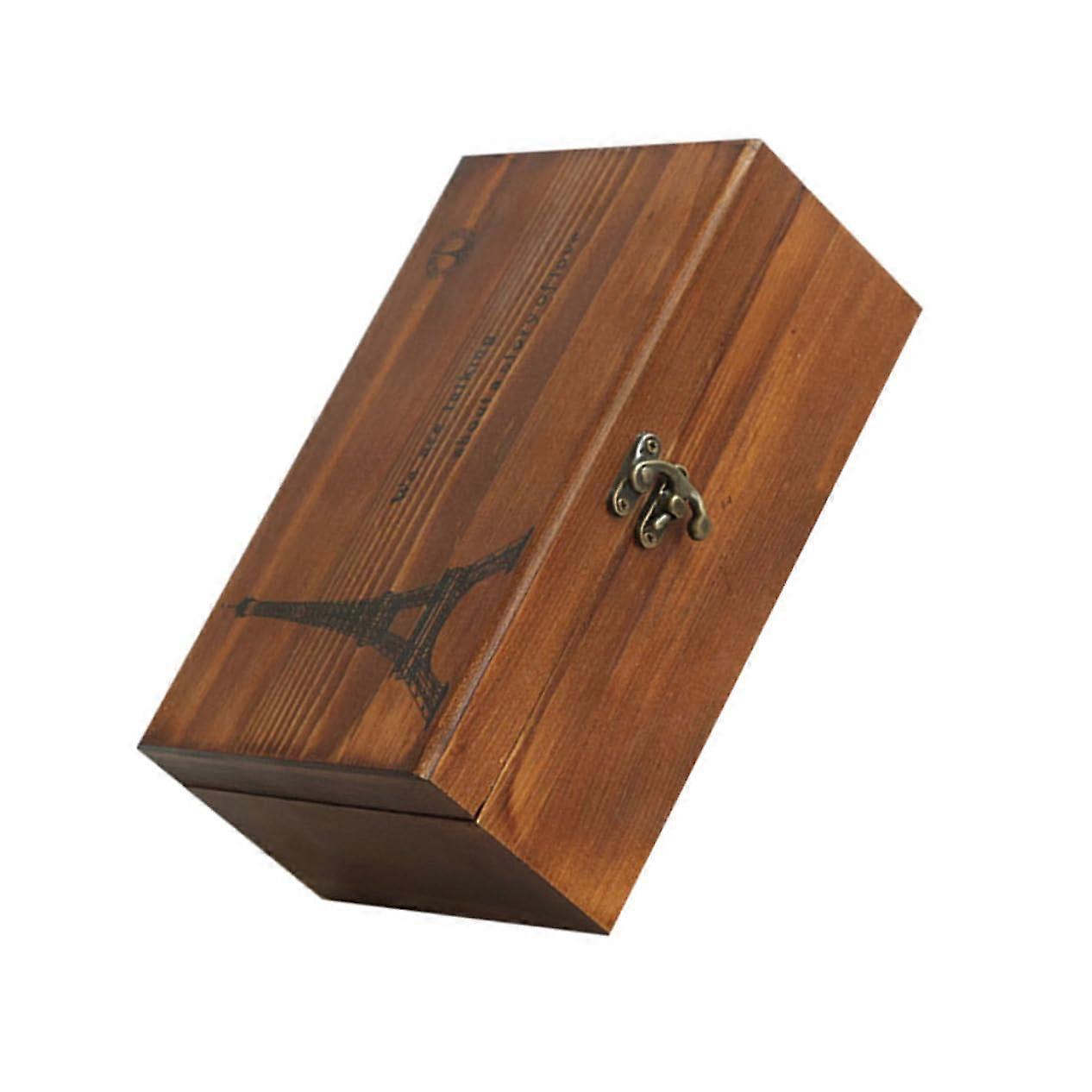 Handmade Sewing Box For Threads Needles And Scissors Storage Container Compact Organizer
