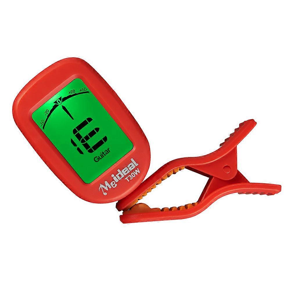 Tuners For Musical Instruments Guitar Tuner Unit Durable Instrument Tuner Multiple Tuning Modes Non Slip Clamp Design 1Pc