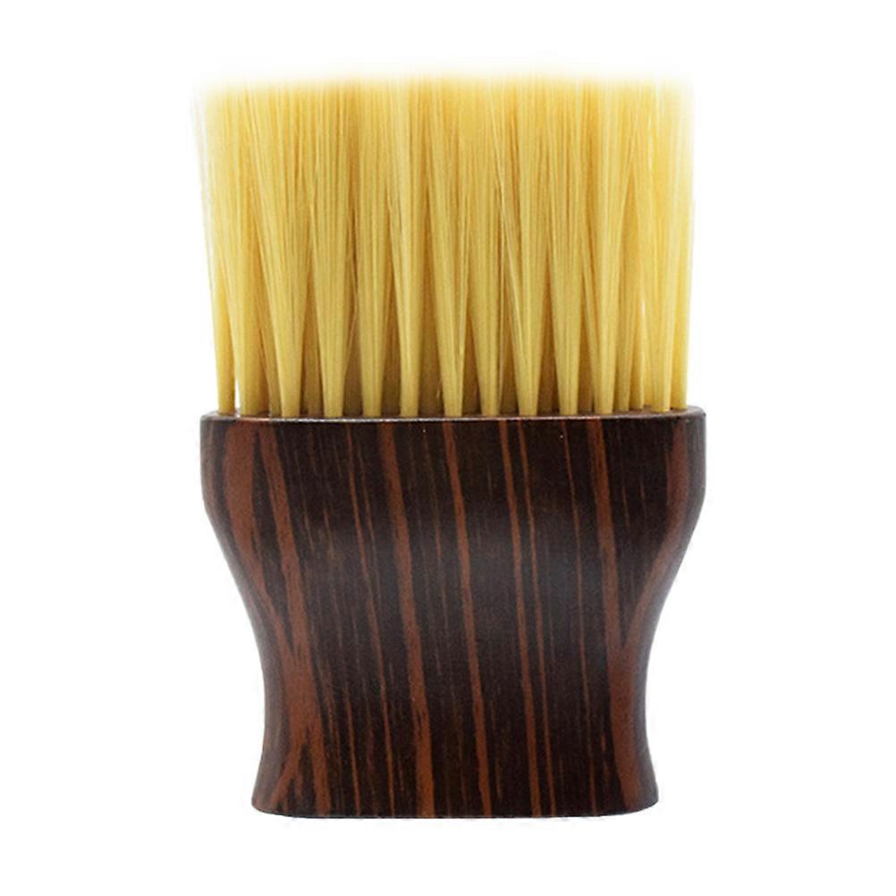 Hairdressing Neck Face Duster Brush for Salon Use Synthetic Material Assorted Color 1pc