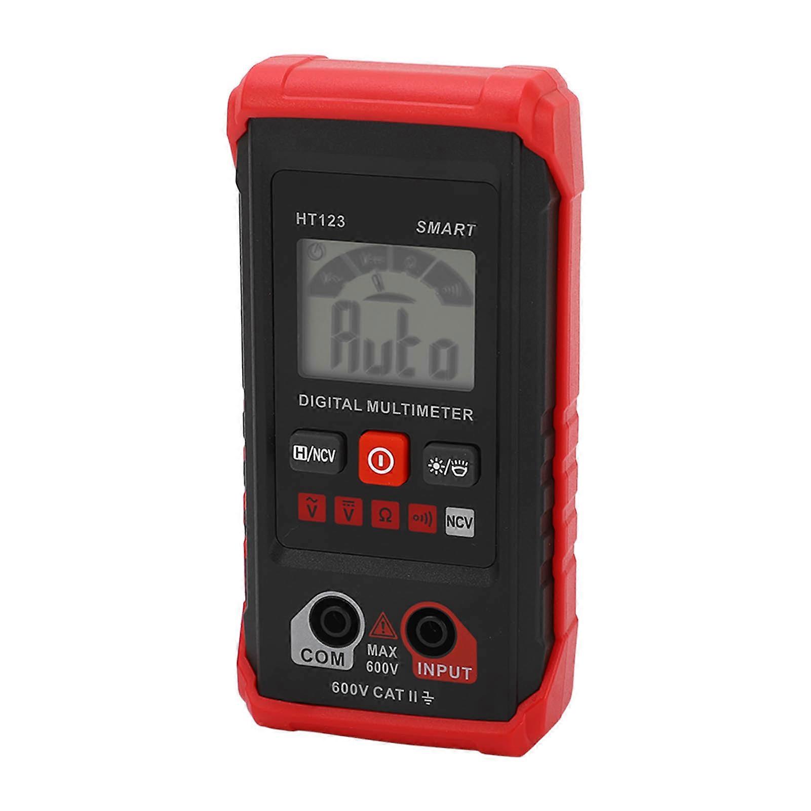 Digital Multimeter Kit 4000 Counts Smart High Accuracy Automatic Ranging Ohm Amp Volt Non Contact Tester 