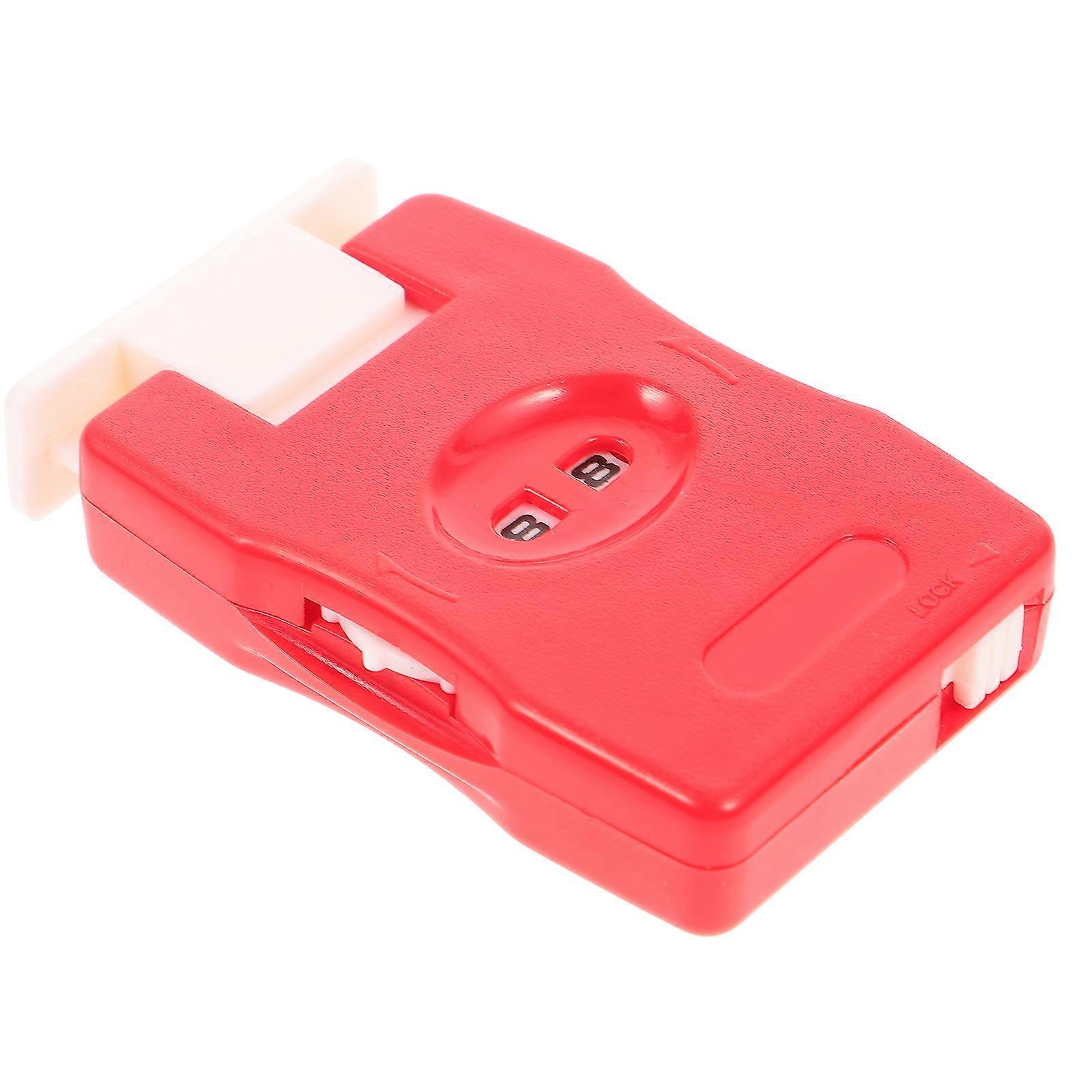 Stitch Counters for Crocheting Knitting Tool for Home and Travel Use Red 2.8X1.7X0.4in Counting Rows 1Pcs