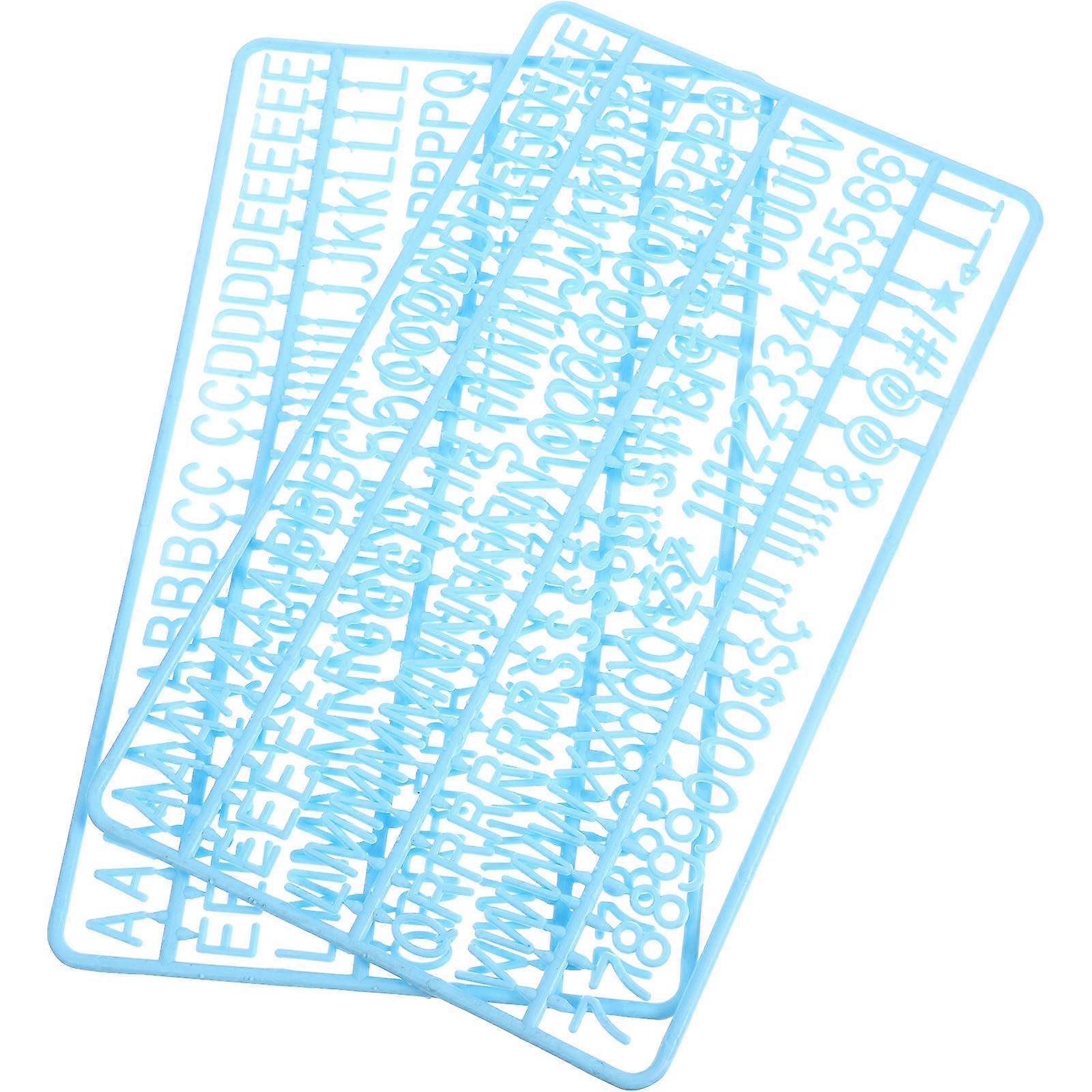 Plastic Letters For Letter Board Decorative Purposes Felt Board Children And Adults 2 Sets