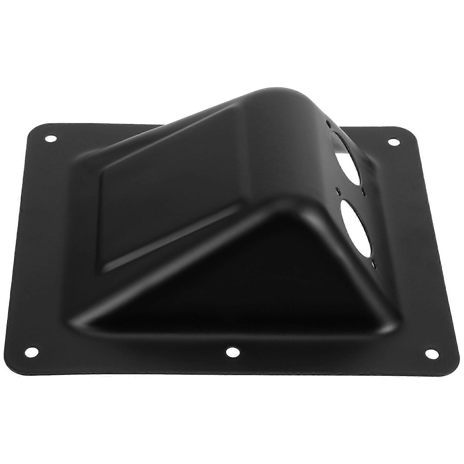Connector Speaker Box Stabilization Square Base Stage Music Performances Black 17x15cm 1Pcs