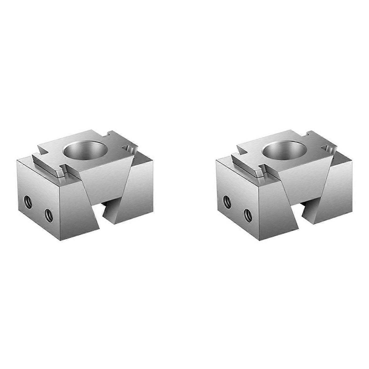 2X Ok Fixture Wedge M6 Expansion Machine Tabletop Adjustable Side Fixed Clamp Sculpture Carving Tool