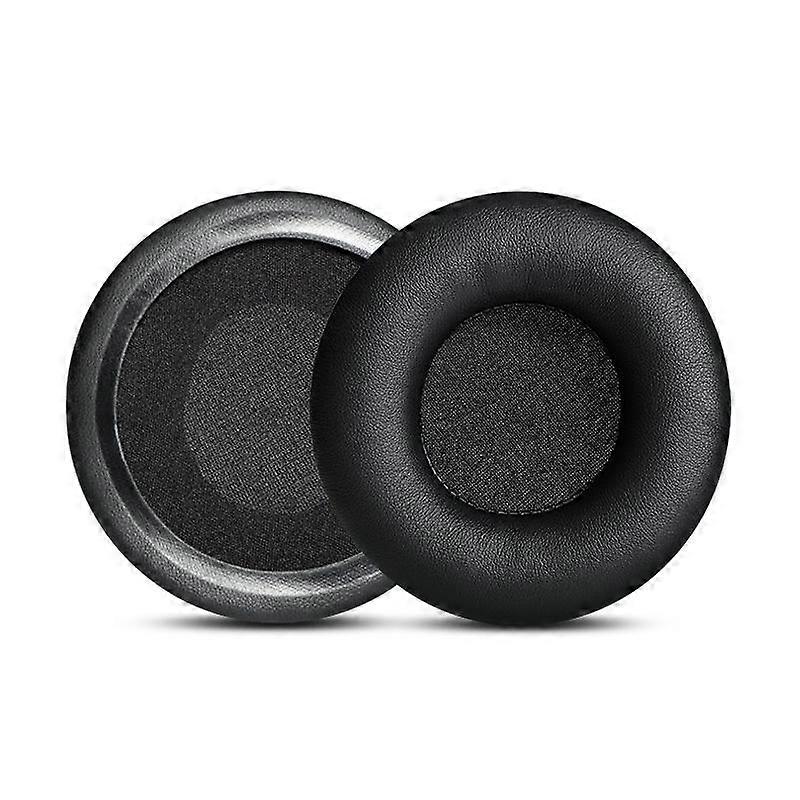 2pcs Earpads For ATH-AR3BT Black Protein Leather