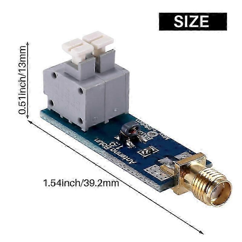 1:9 HF Antenna Balun One Nine: Tiny Low-Cost 1:9 Balun Frequency Band, Long Wire HF Antenna RTL-SDR