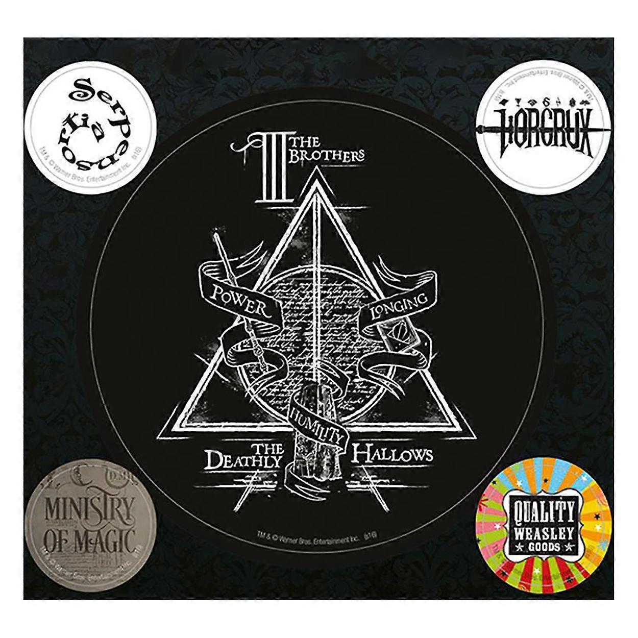 Harry Potter Deathly Hallows Stickers One Size Multi-colour One Size