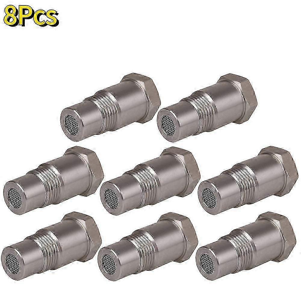 Stainless Steel Extension Filter M18 X1.5 Oxygen Sensor Adapter Remove Fault Connector Oxygen Sensor Extension Spacer Parts