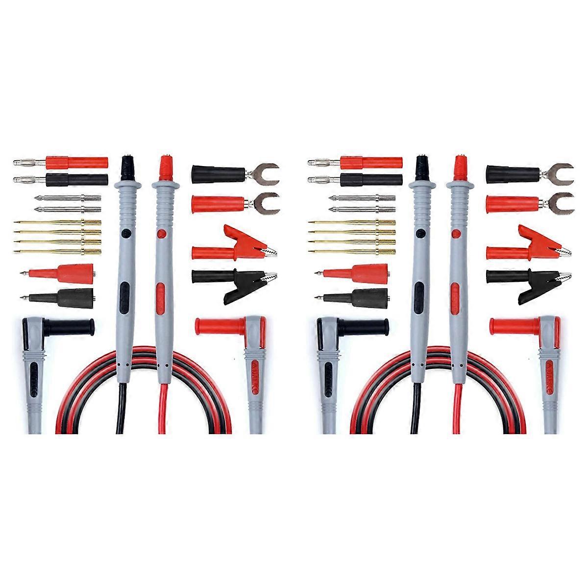 P1503B Multimeter Test Leads Kit, Replaceable Multimeter Probes Set