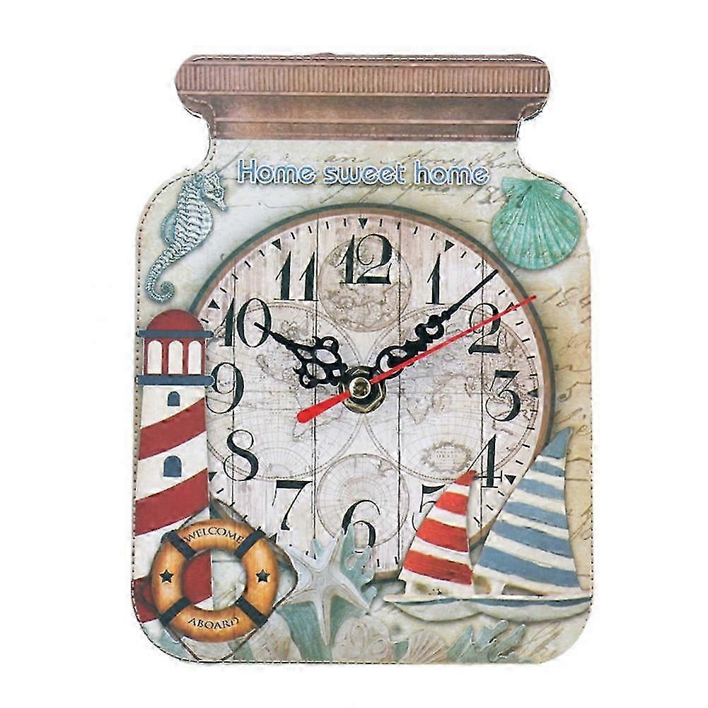 A Unique Vintage Wall Clock for Home Decoration