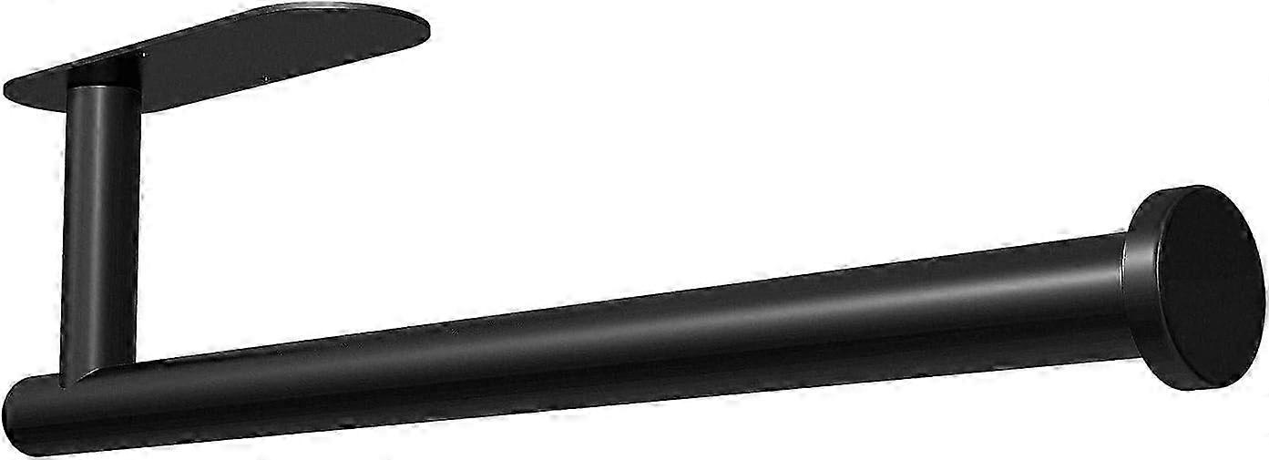 Self-Adhesive Paper Towel Holder Designed for Under Cabinet Use, Ideal for Organizing Kitchen Space