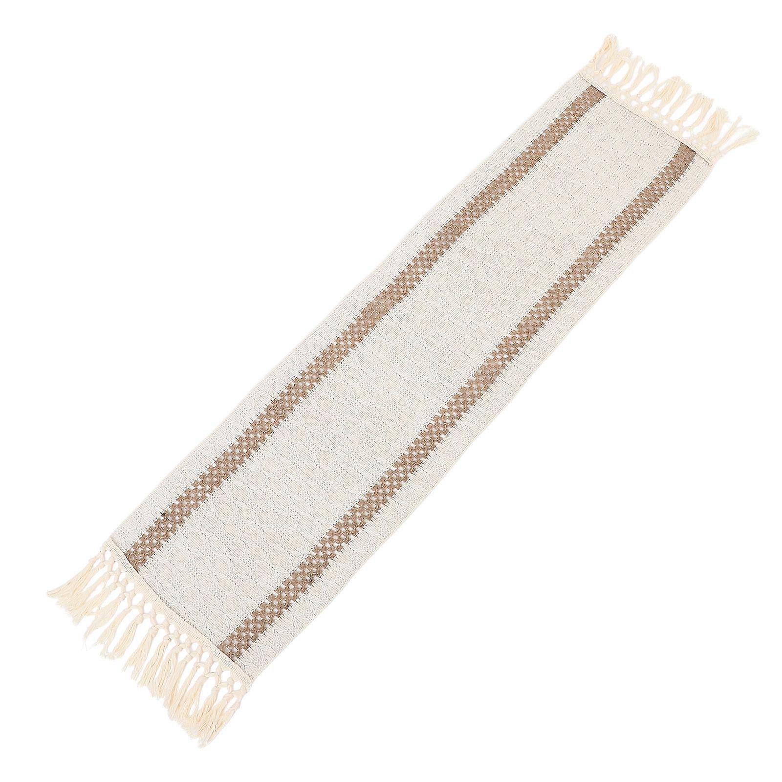 Rustic Table Runner Rectangular Polyester Dark Blue 120.00X30.00X0.40CM Homeowners Event Planners 1Pack