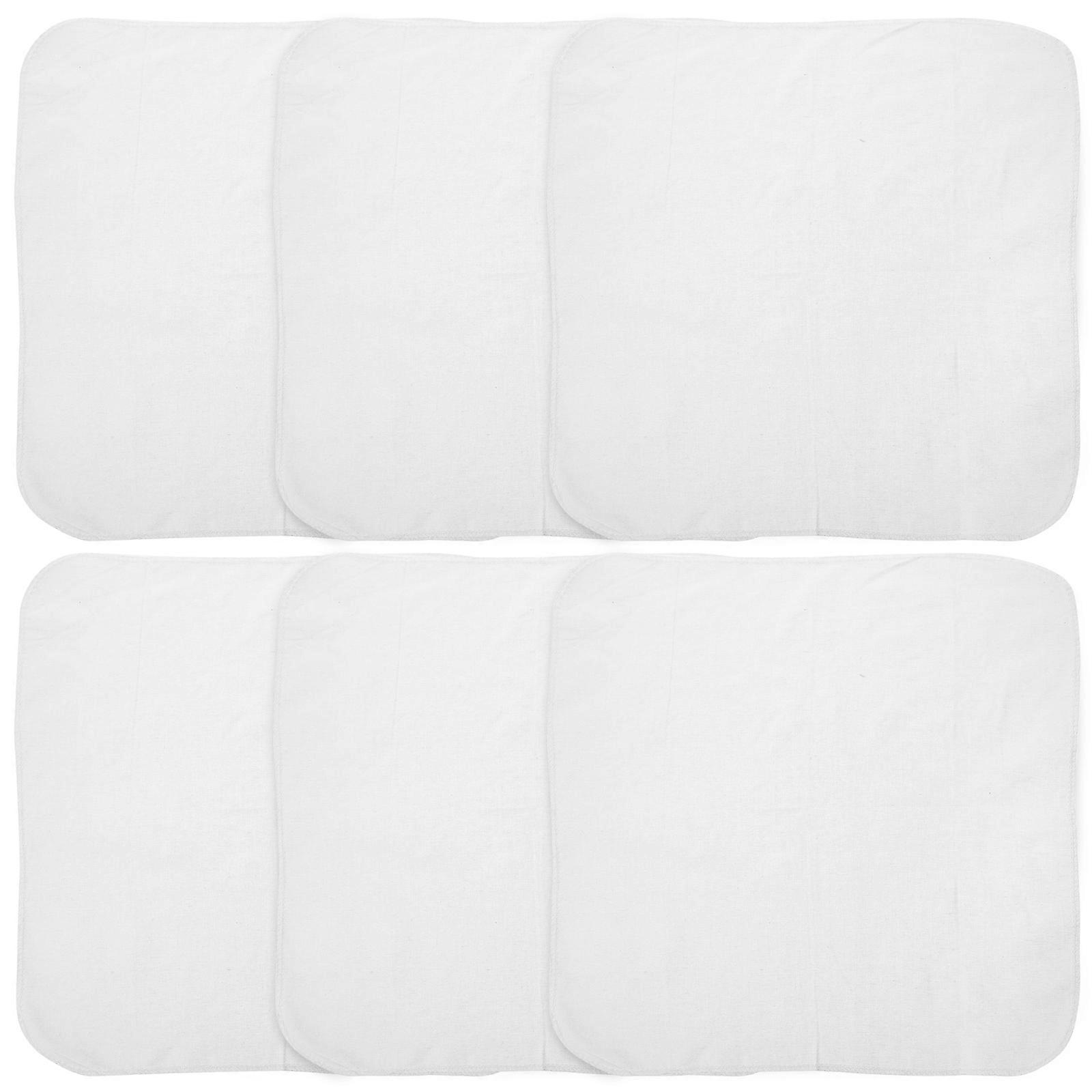 6PCS Reusable Food Grade Cotton Muslin Cloths for Straining Tofu, Cheese Making, and Baking – Yarn with Hemmed Edges for Efficient Filtration