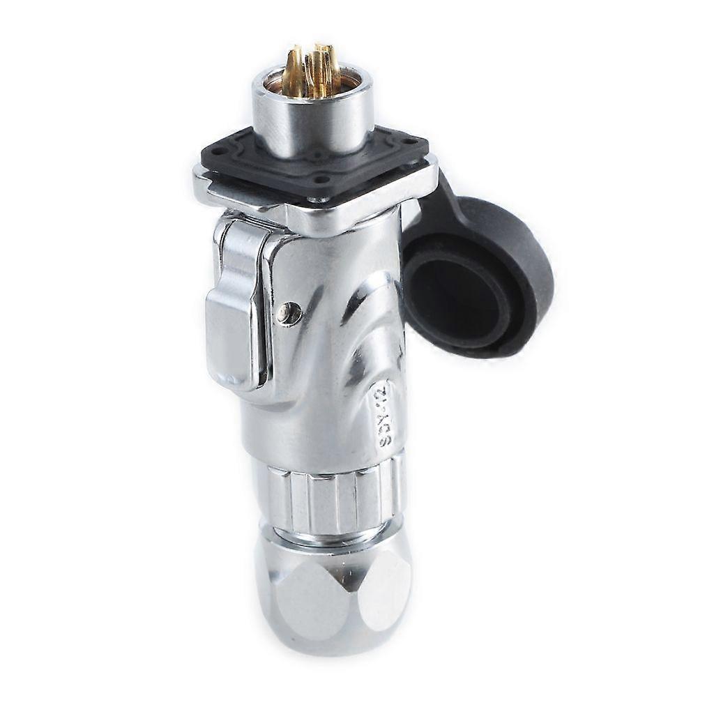 Metal LP12 Plug Electrical Power Adapter with LP13 Connector for Electronics