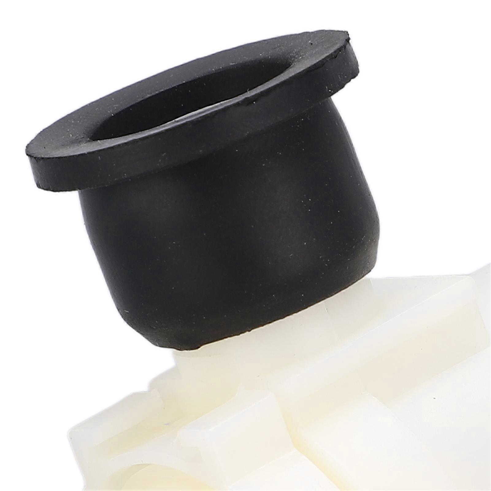 Windshield Washer Pump with Grommet 93731451 ABS Black Wearproof Replacement for Chevrolet Captiva 2007‑2011