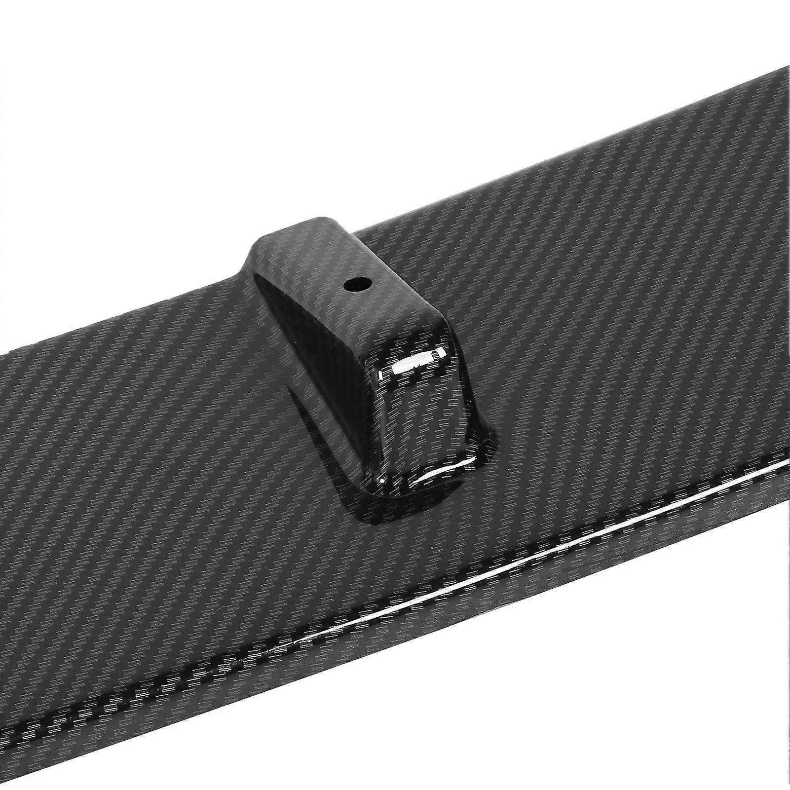 2pcs Rear Window Spoiler Side Wing Trim Cover Car Vehicle Modification Fit for MK7 GTD R 2014‑2018Glossy Black