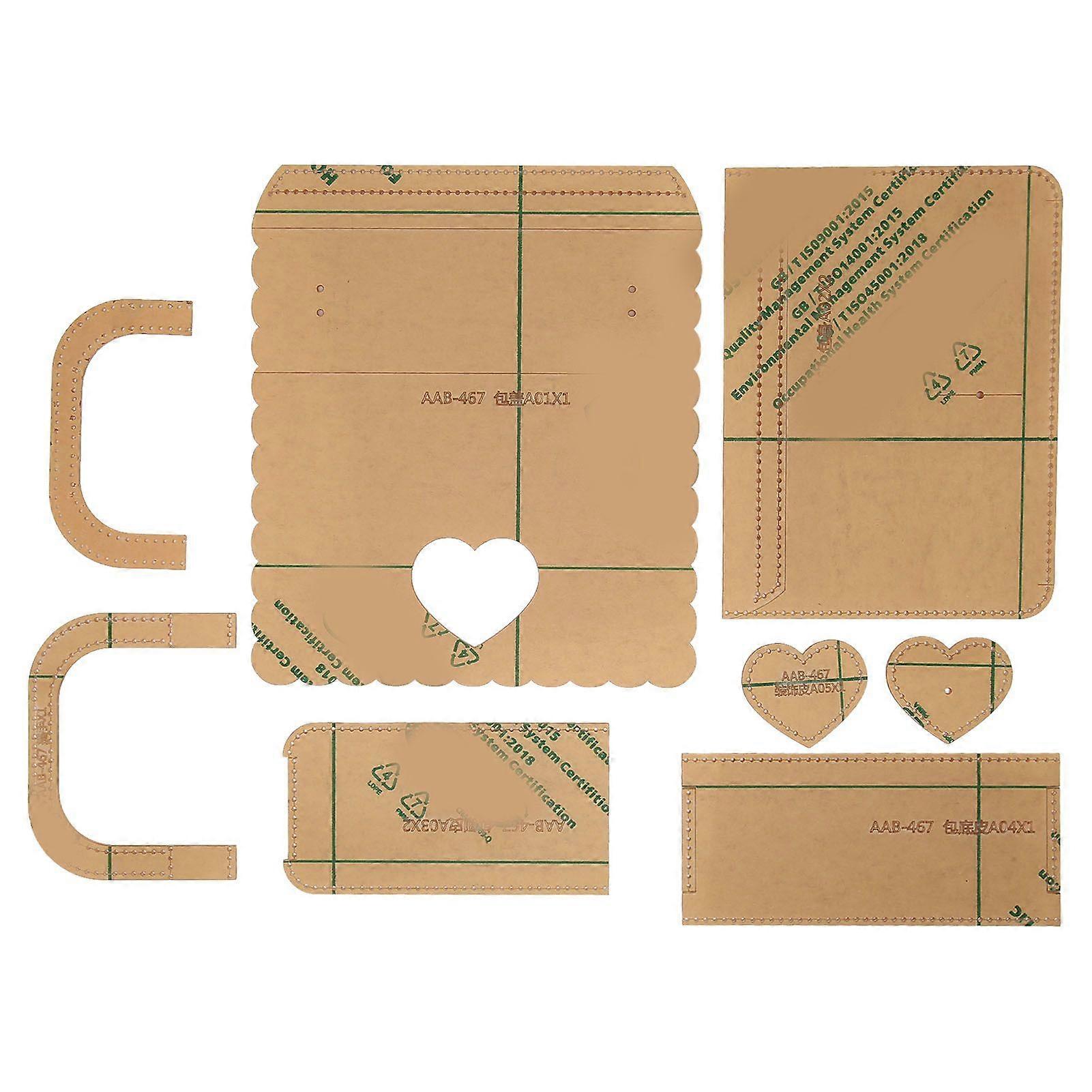 2025 Latest Model  8pcs Shoulder Bag Acrylic Template Professional Precise