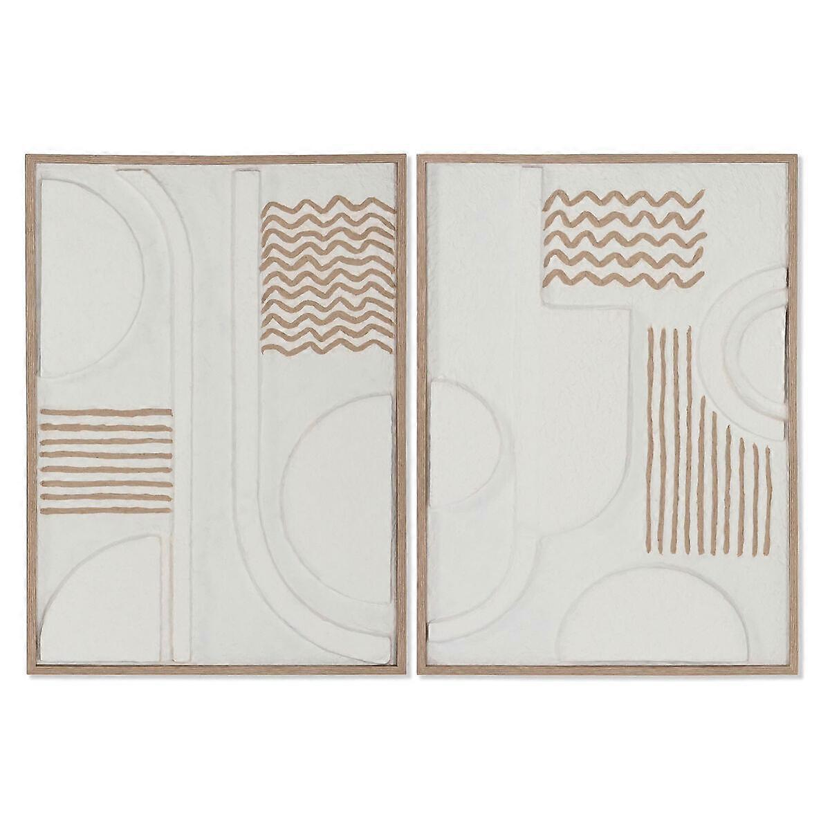 Picture 3D Home ESPRIT paper polystyrene 50 x 2 x 70 cm 50 x 4 x 70 cm