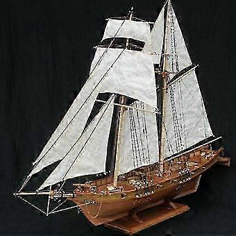 1:100 Halcon Barca a vela in legno Modello kit fai-da-te Nave Assemblaggio Decorazione Regalo