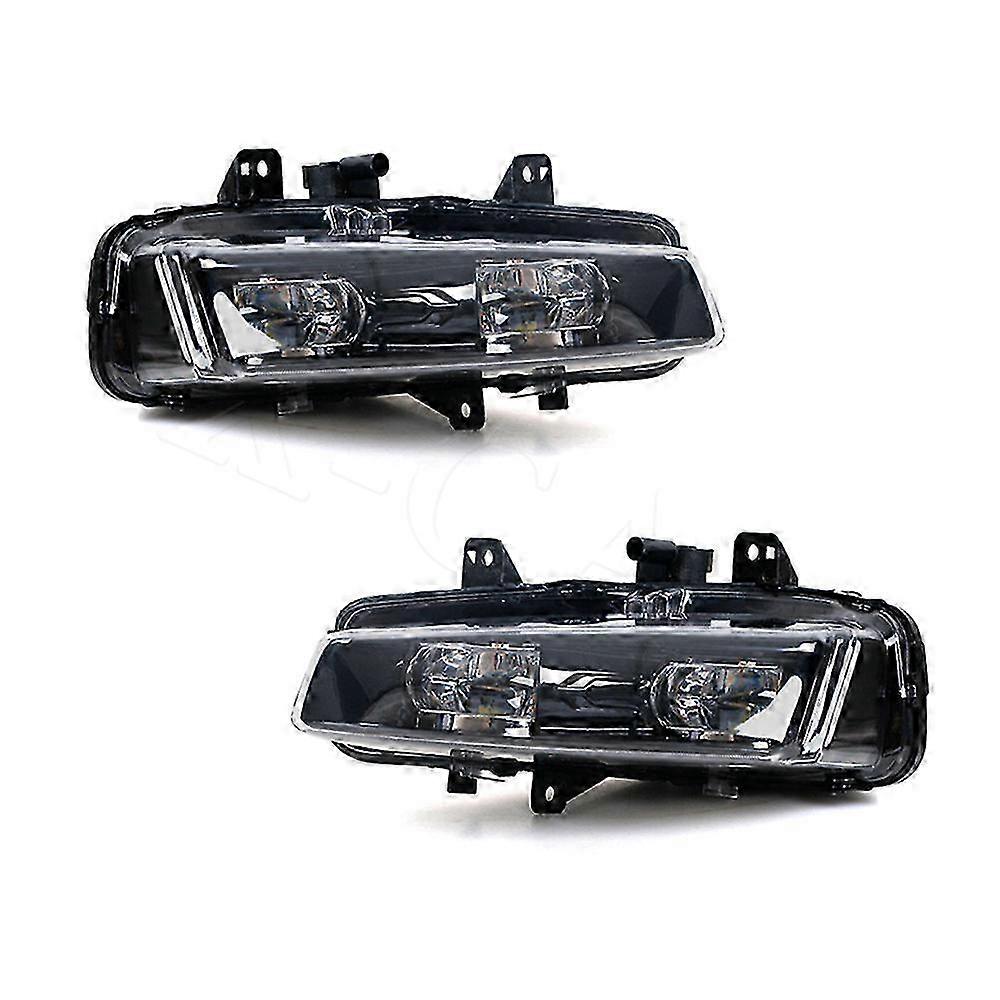 Ensemble de feu antibrouillard de pare-chocs avant compatible avec Land Rover Range Rover Evoque 2011-2016 - Pièces de rechange LR026089 & LR026090