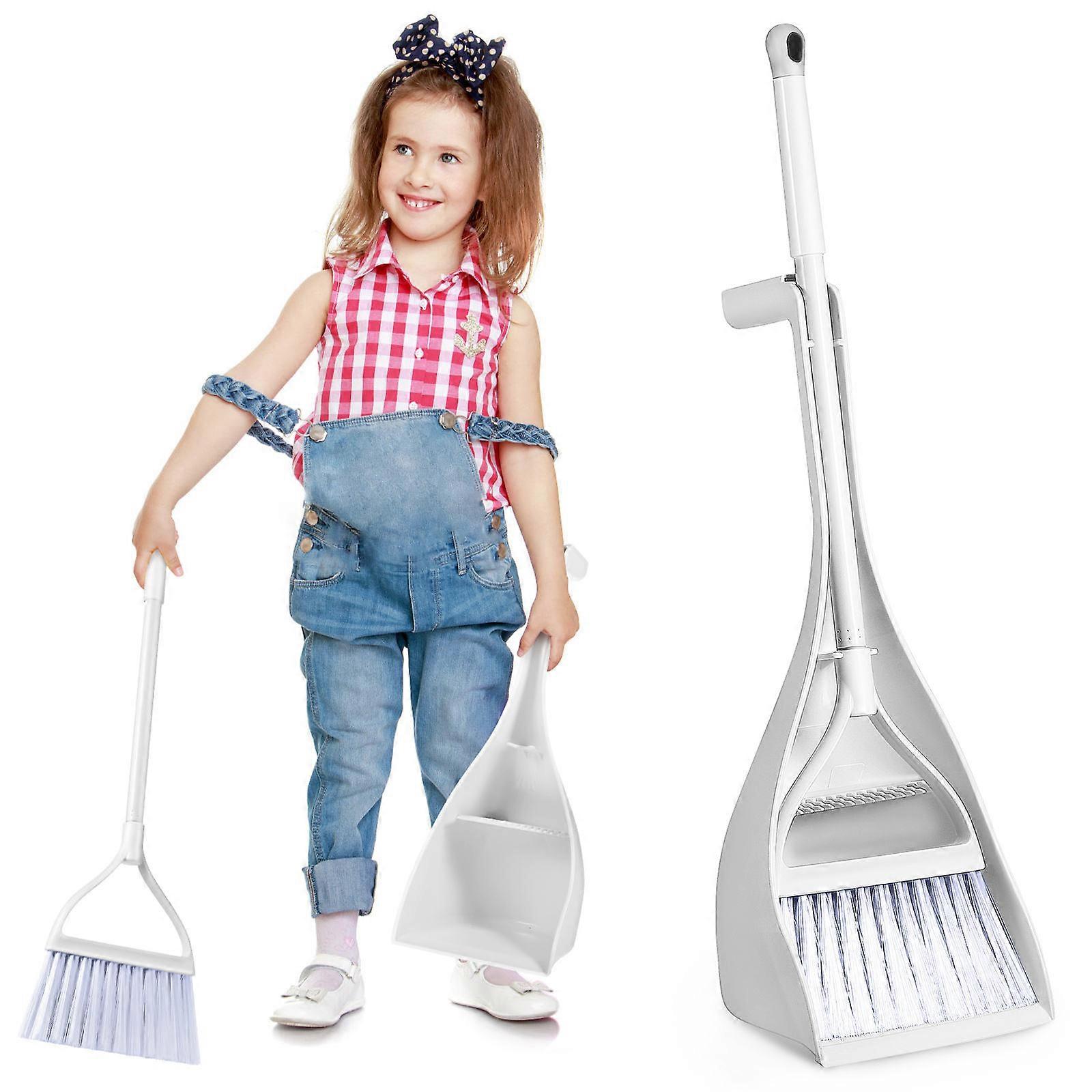 Tabletop Mini Broom And Dustpan Children Cleaning Tool Assorted Color 1Set