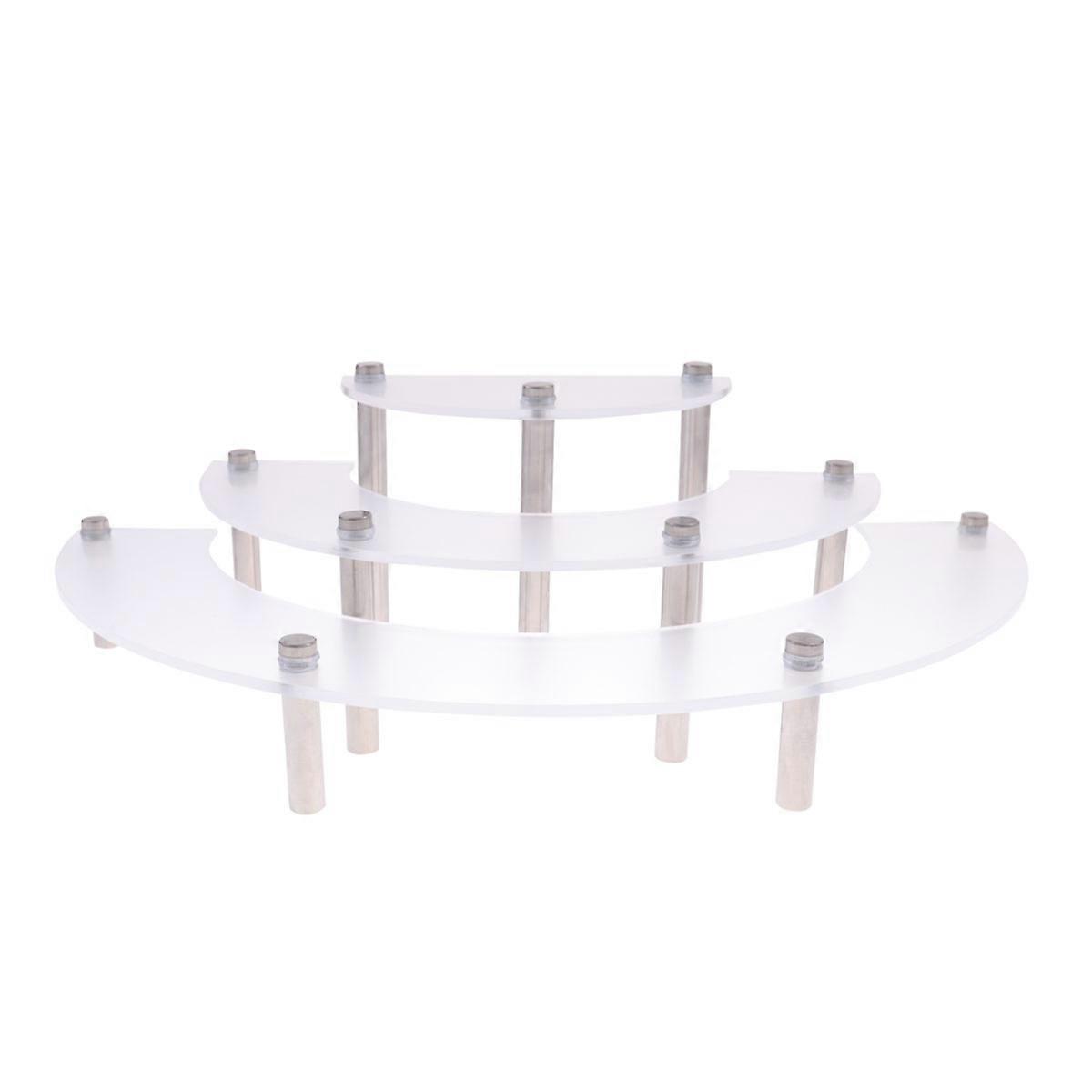 كعكة كب كيك تقف 3 طبقات الحلوى الوقوف الاكريليك عيد ميلاد حفلة عرض كب كيك 1 مجموعة