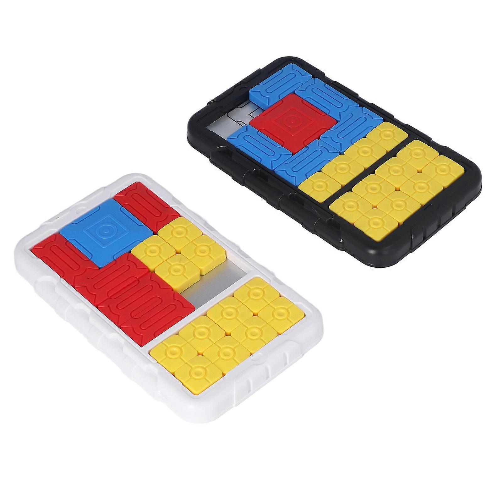 Challenges Sliding Puzzle Board Develop Logical Thinking Interactive Handheld Puzzles for Double Player 