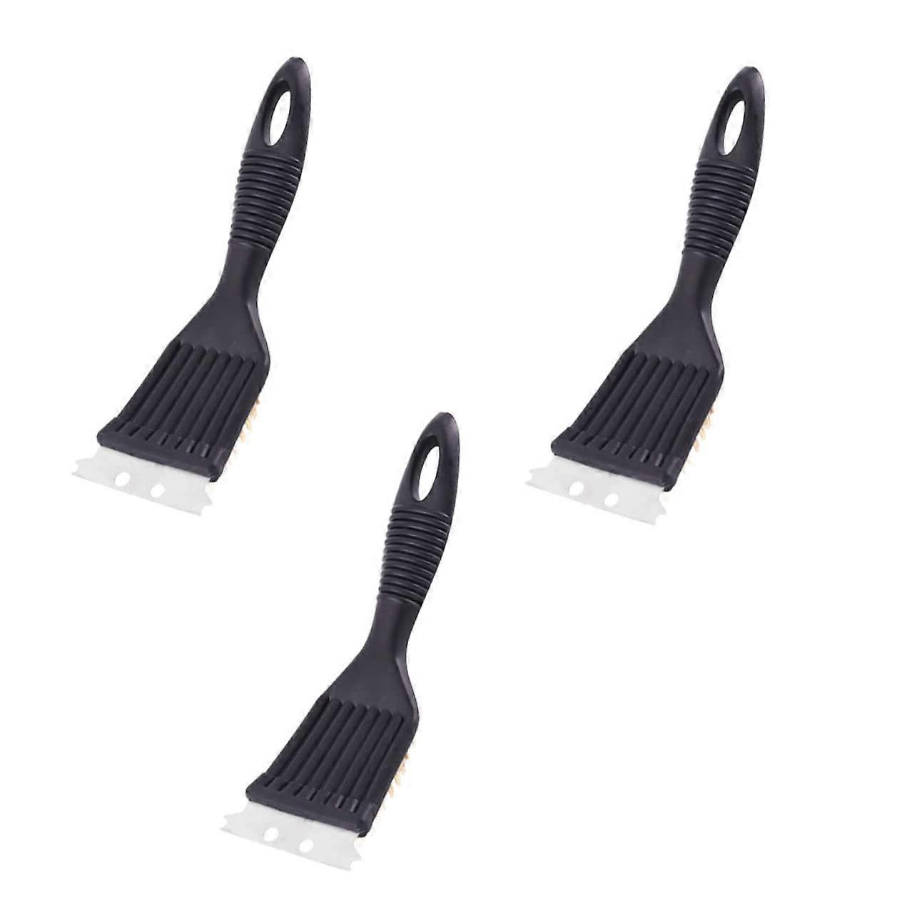 Robust brush with scraper grill accessories tools outdoor grill Ref: 1505