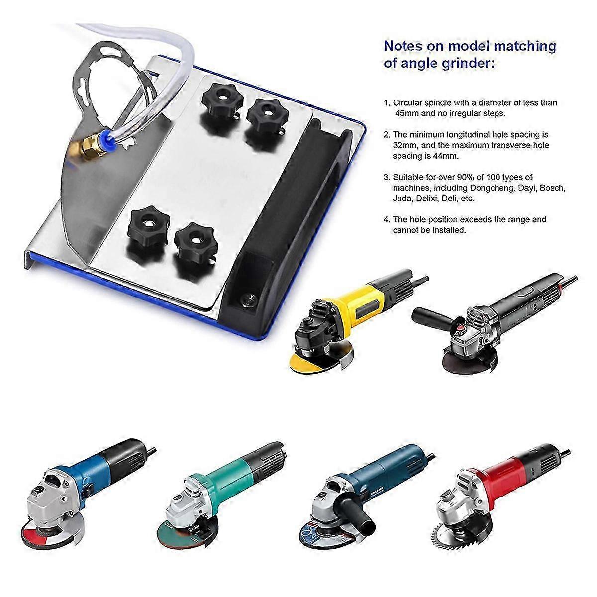 2X 45 Degree Tile Chamfering Tool -angle Grinder Stand For Tile 45?? Chamfer Cutting,grinder Tool