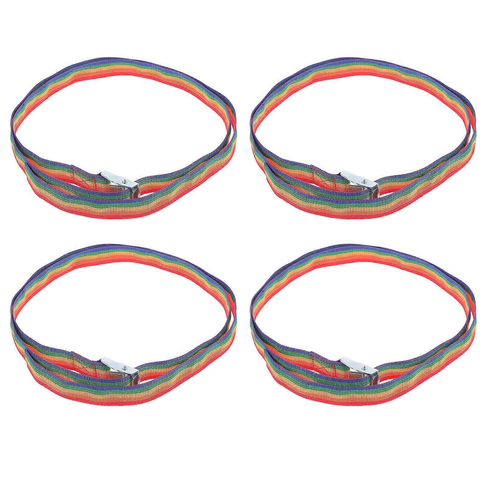 4pcs Adjustable Luggage Straps with Buckle Versatile Tie Down Straps for Secure Travel, Outdoor Adventures and Daily Use