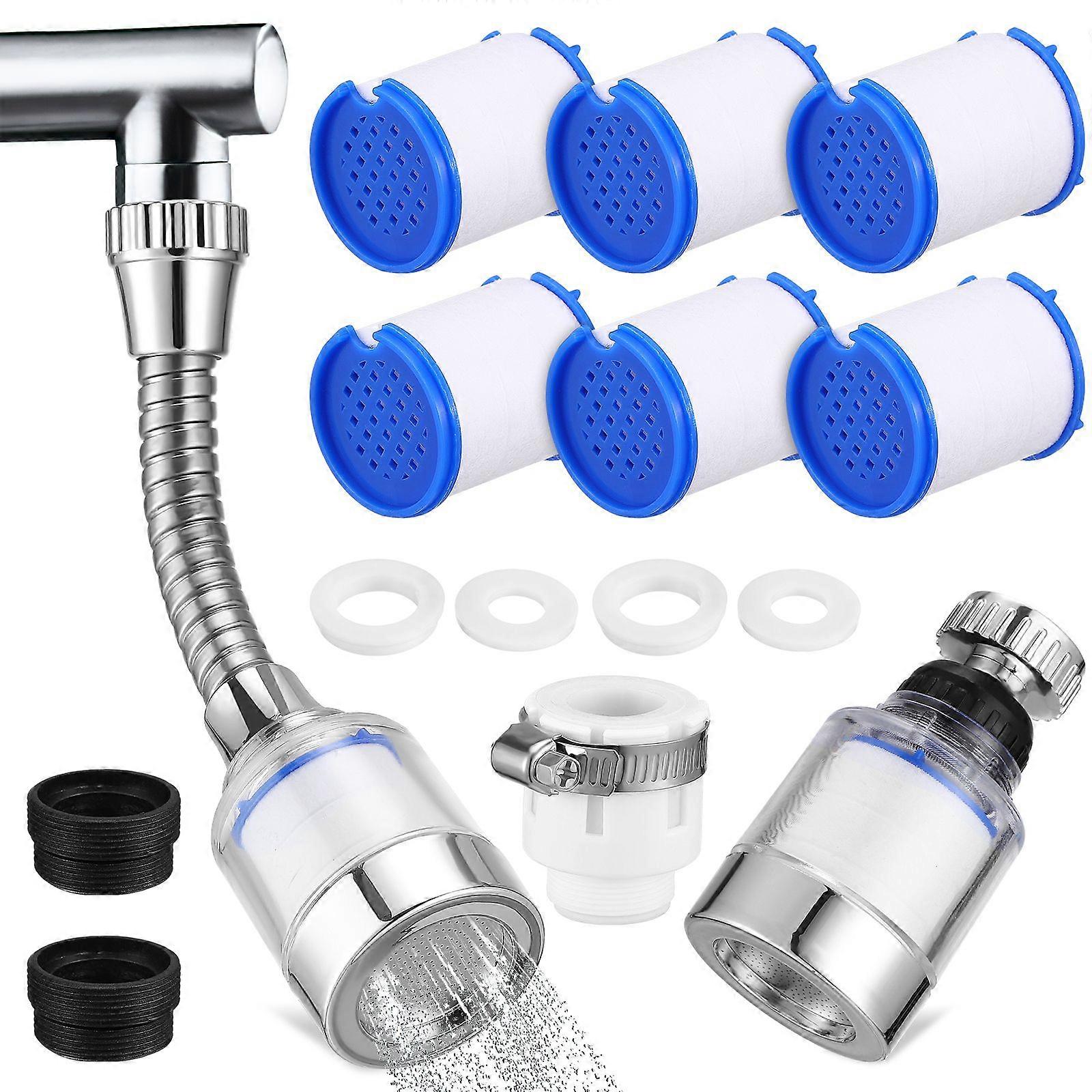 1 Set Faucet Filter Sink Faucet Filter Water Filter For Bathroom Kitchen With Filter Elements