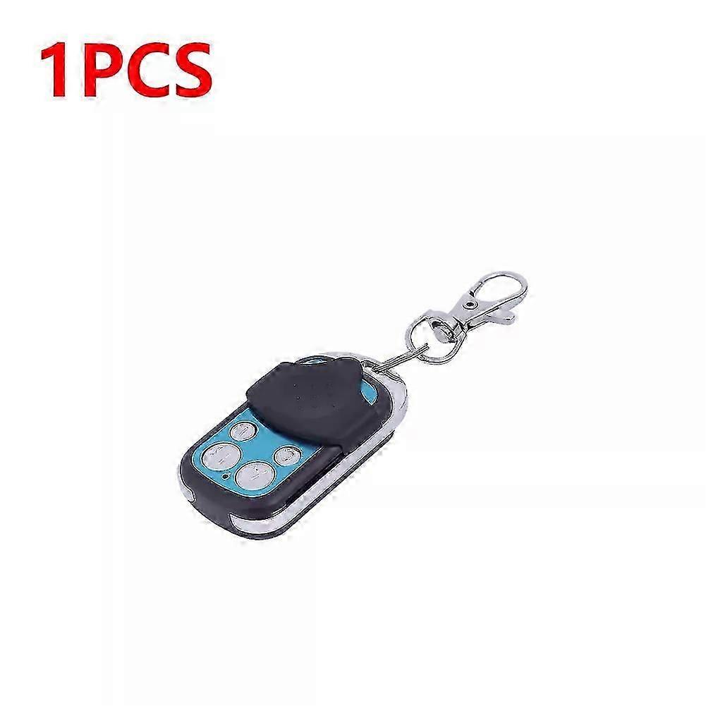 1-5pcs 433MHz Remote Control 4CH Car Key Garage Door Gate Opener Remote Control Duplicator Electronic Gate Control Duplicator