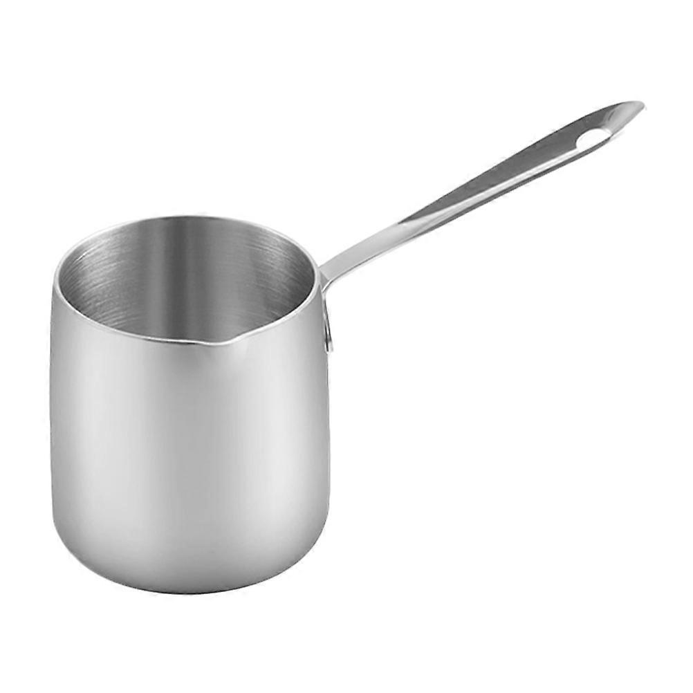 Stainless Steel Milk Pan for Butter, Chocolate Melting & Cooking – Compact, Versatile Pot for Induction and Kitchen Enthusiasts