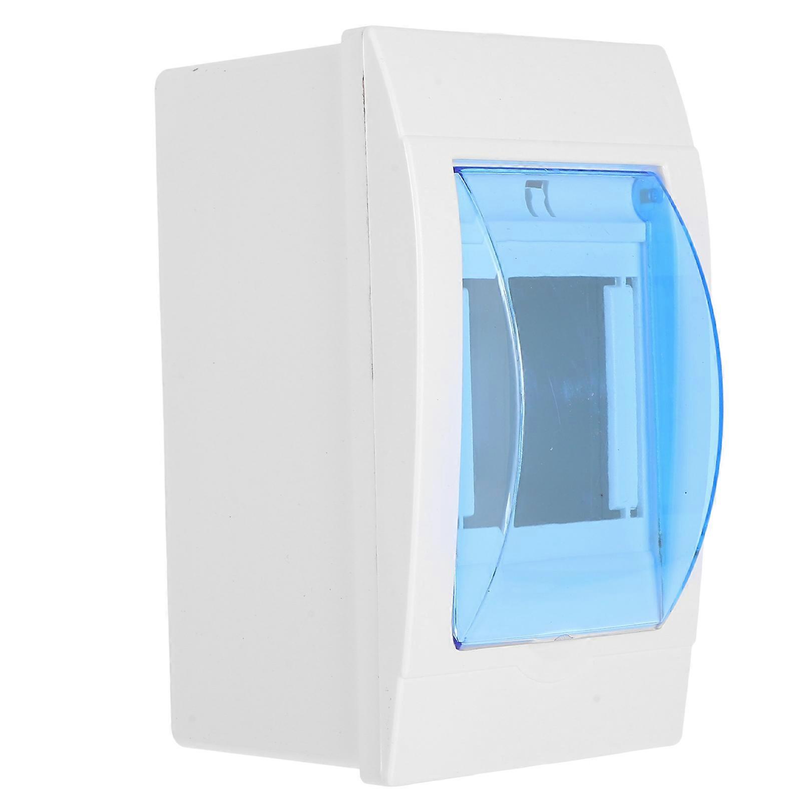 Weatherproof Electrical Distribution Enclosure with Transparent ABS Cover for Durable Circuit Protection and Wiring Installation