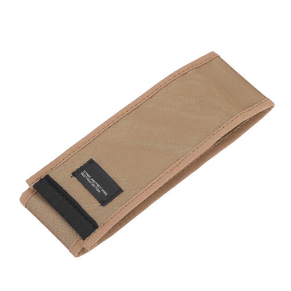 Guitar String Fret Wire Rust Protector Practicing Mute Belt Maintenance Parts (Khaki)