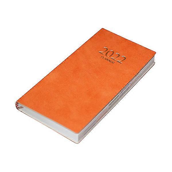 2022 Zeitplan Notepad auf der Innenseite A6 Efficiency Manual Planning Notebook