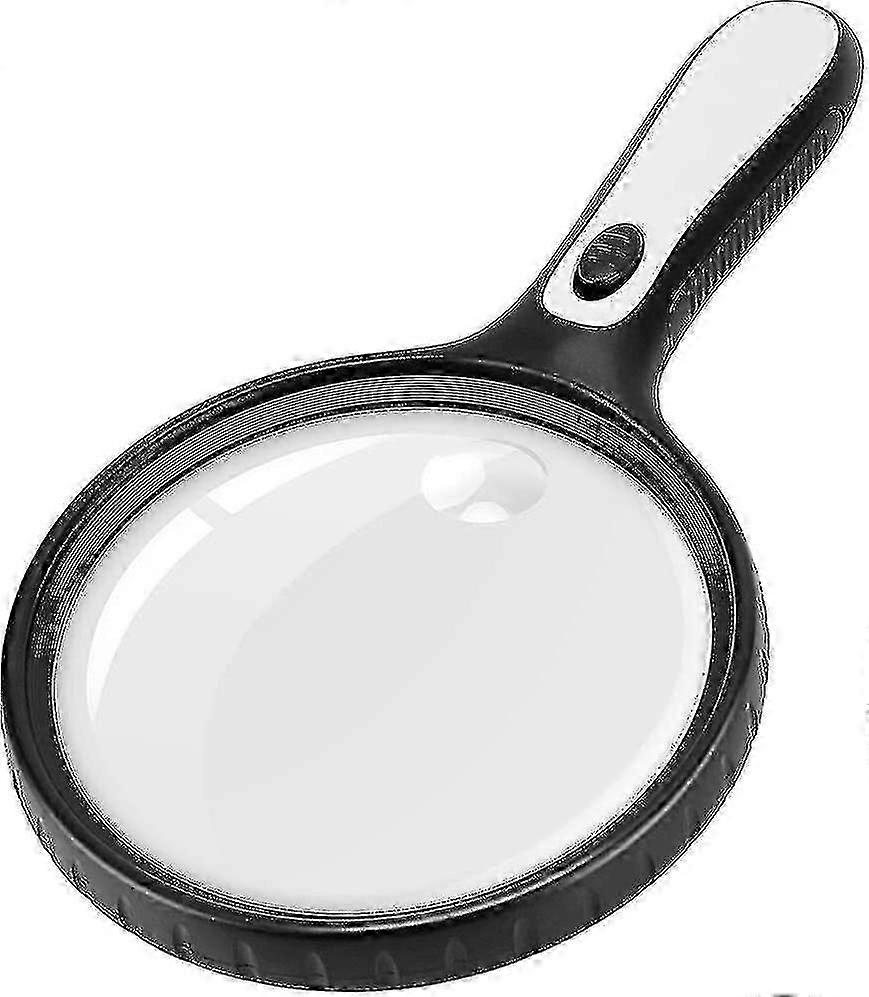 Magnifying Glass With Light For Reading, 3x, 6x Magnification, 3x Magnification, With 4 Led Lights