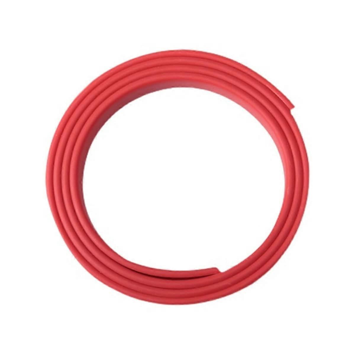 17 mm U-Shaped PVC Edge Protector - Self-Adhesive Edge Bands for Shelves, Removable Furniture Corner Guard, Red