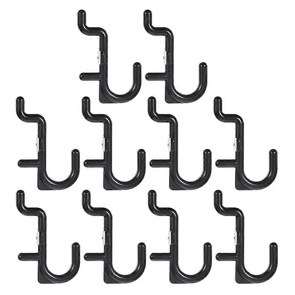 10pcs Pegboard Hooks for Garage Storage Display and Hanging