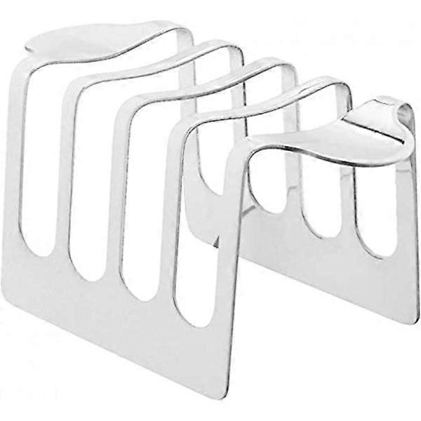 1 pc Grill Rack 4 Holes Stainless Steel Rectangular Bread Coo