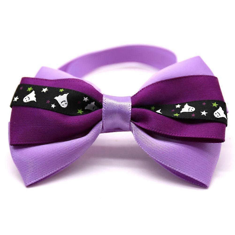 אביזרים לכלבים 12Pack צווארון עניבת פרפר מתכוונן לחתולים כלבים צבע מגוון מושלם לליל כל הקדושים הליכה בחוץ