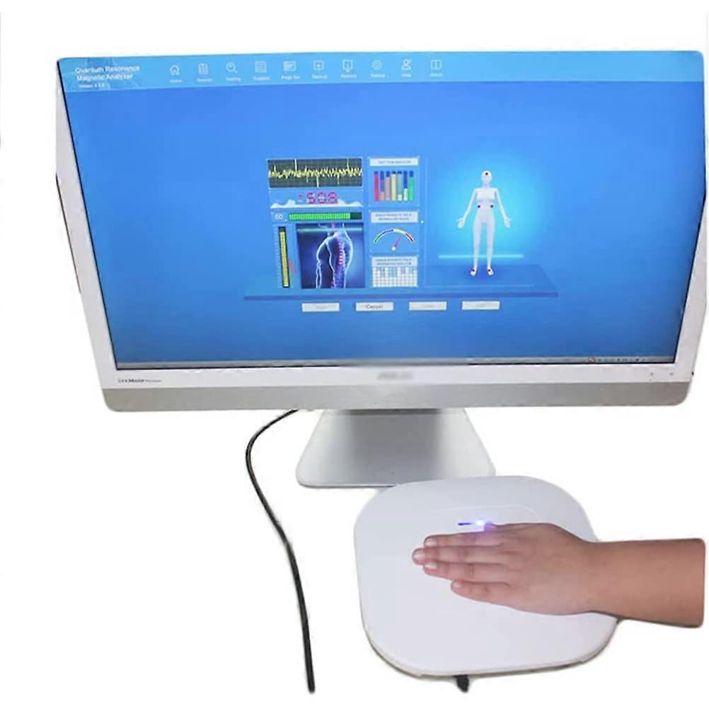 Health Body Scanner Analyzer, Mini Body Analyzer, Multiple Languages, 10th Body Scanner Analyzer with 52 Reports
