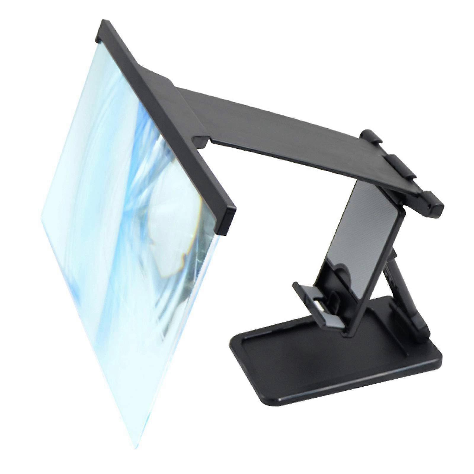 L20 Mobile Phone Amplifier 3D Magnifying Glass Speaker Holder Projector Stand for Smartphones, Compact Design, Gift Idea