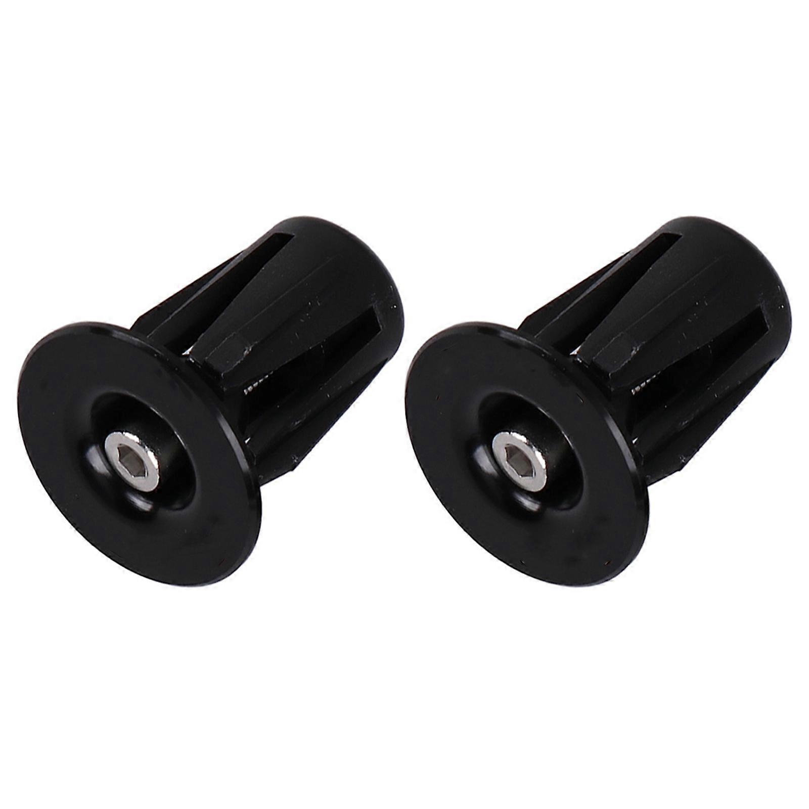 Bike Handlebar Cap End Plugs Suitable For 22~24mm Caliber Adults 1 Pair