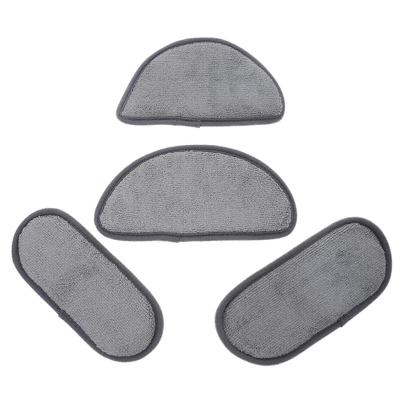 Refrigerator Drip Tray Mat Kitchen Use Microfiber Water Absorption 4Pcs