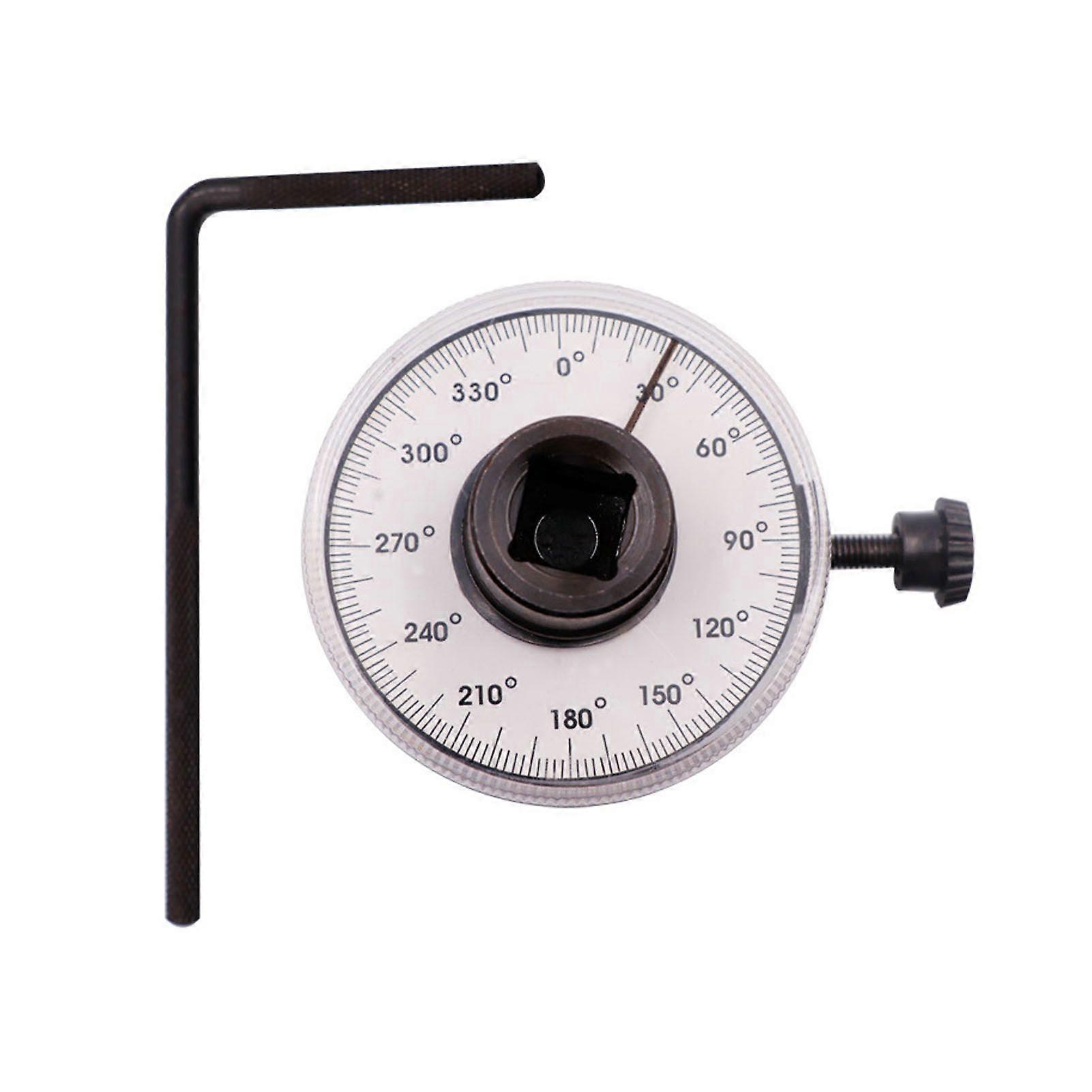 1/2in torque angle gauge 360 adjustable tool for precise angle measuring