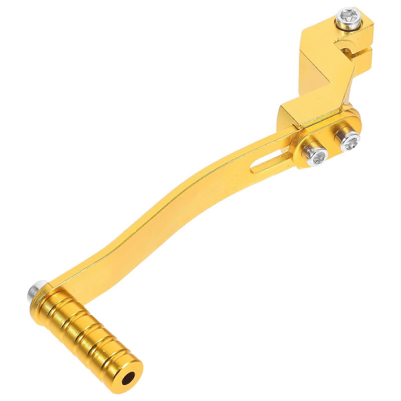Motorcycle Accessories Replacement Gear Shift Lever For Smooth Shifting Golden 17.00X4.50X2.50CM Aluminum Alloy 1Pack