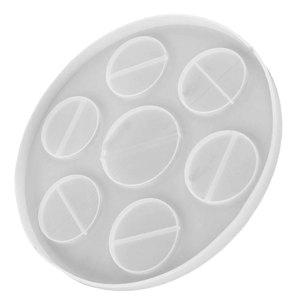 DIY Crystal Epoxy Mold for Wine Glass Tray Making Using Silicone Material